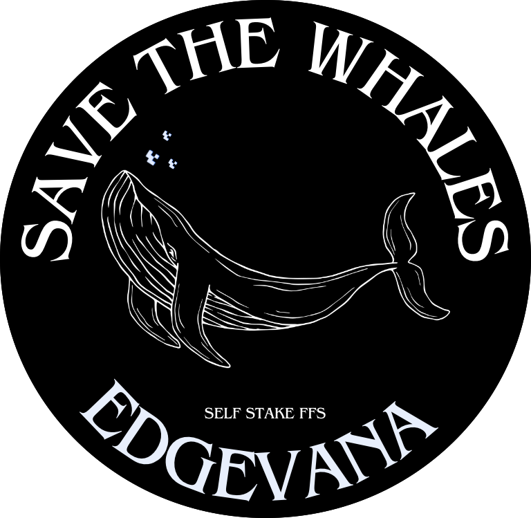 Save the Whales Decal