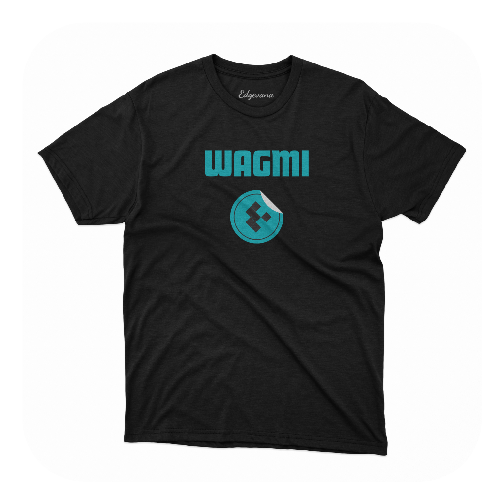 Edgevana WAGMI Sticker Tee