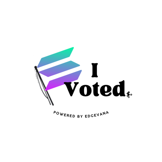 "I Voted for Solana SIMD-228 & SIMD-123" Sticker